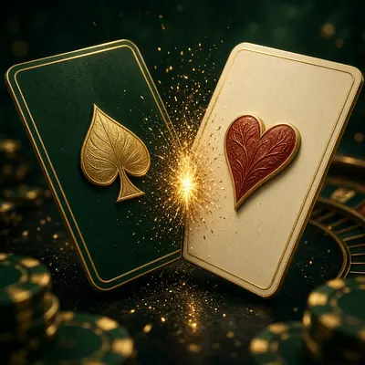 Casino War card table on LakhBet