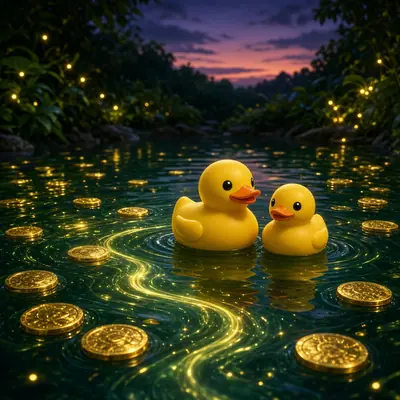 Crash Ducks rubber ducks pond on LakhBet