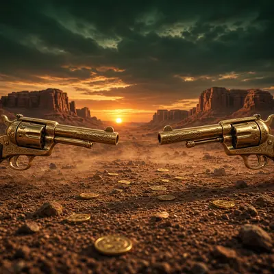 Wild West Duels cowboy slot on LakhBet
