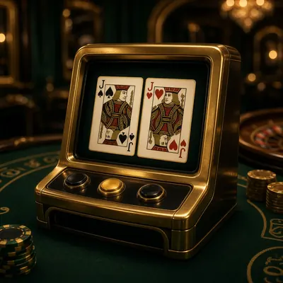Jacks or Better video poker on LakhBet India