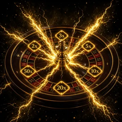 Lightning Roulette live wheel on LakhBet India