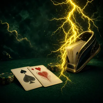 Lightning Blackjack live shoe on LakhBet