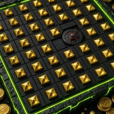 Mines instant game gem grid on LakhBet