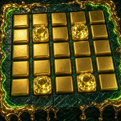 Mines Gold jewel tiles on LakhBet