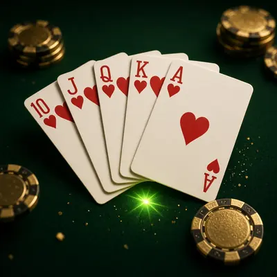 Casino Hold em poker table on LakhBet