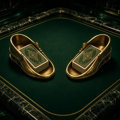 Punto Banco baccarat table on LakhBet India