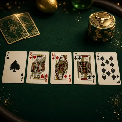 Texas Holdem Bonus poker table on LakhBet