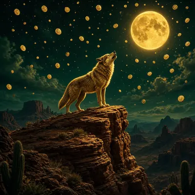 Wolf Gold western slot on LakhBet India